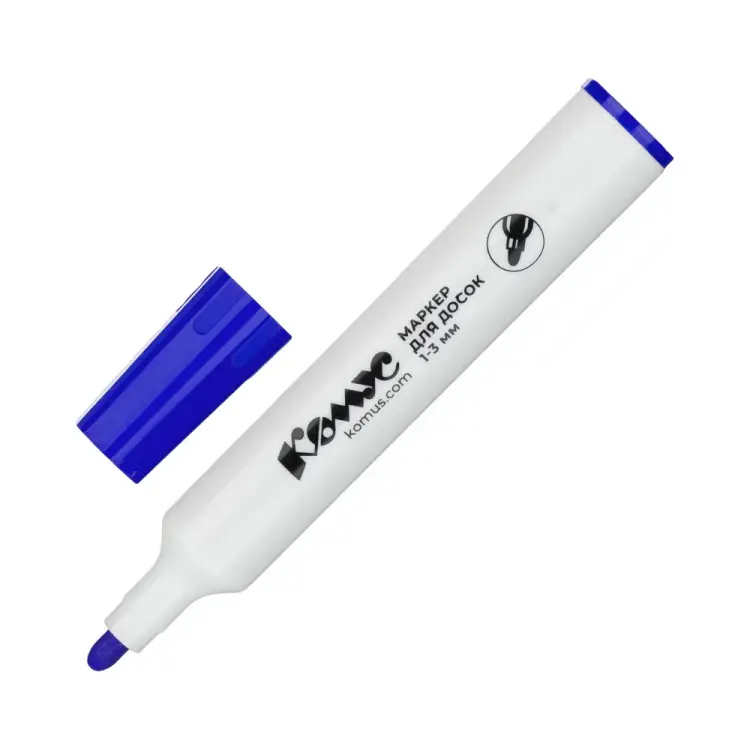 Маркер для белых досок Комус 1660255