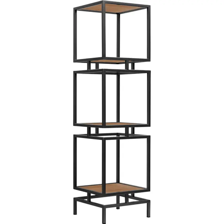 Стеллаж GreenWeen CUBIC-3 GW-CUBIC-3-B-LD-R