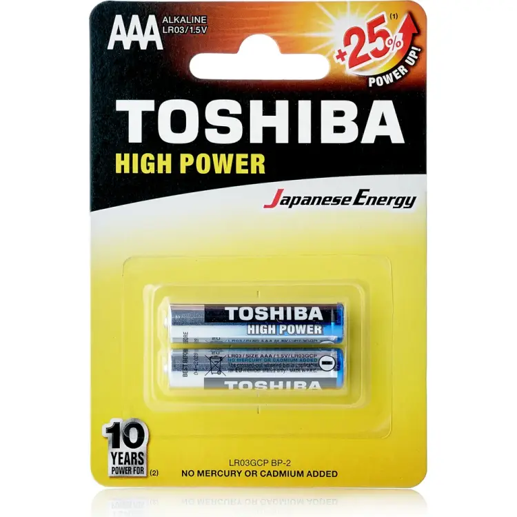 Алкалиновый элемент питания Toshiba 4452