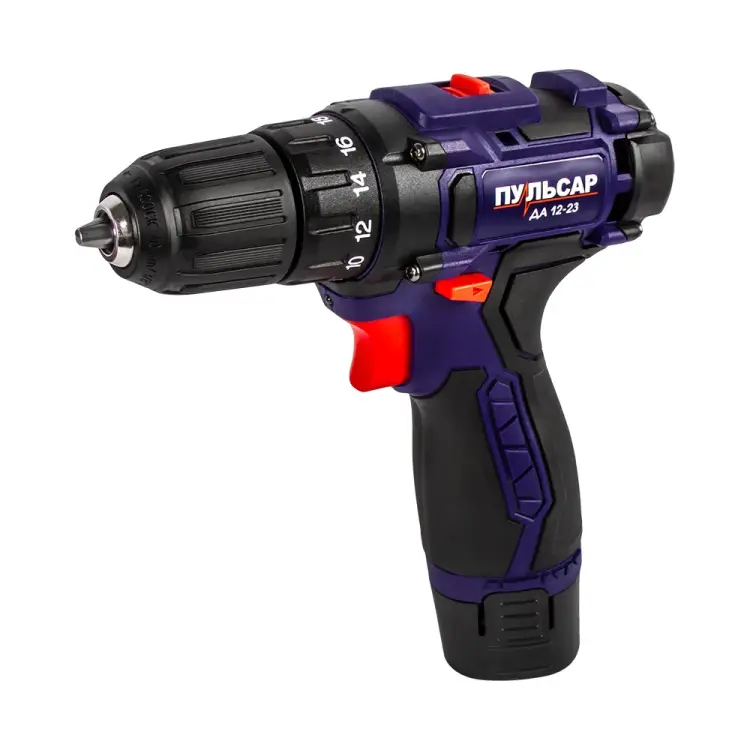 Аккумуляторная безударная дрель Пульсар ДА 12-23 916-936 Аккумуляторная безударная дрель Пульсар ДА 12-23 916-936
