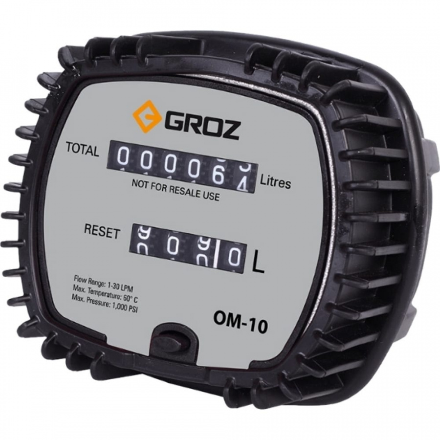 Расходомер для масла и дизеля Groz 1/2 BSP OM/10/1-2/BSP
