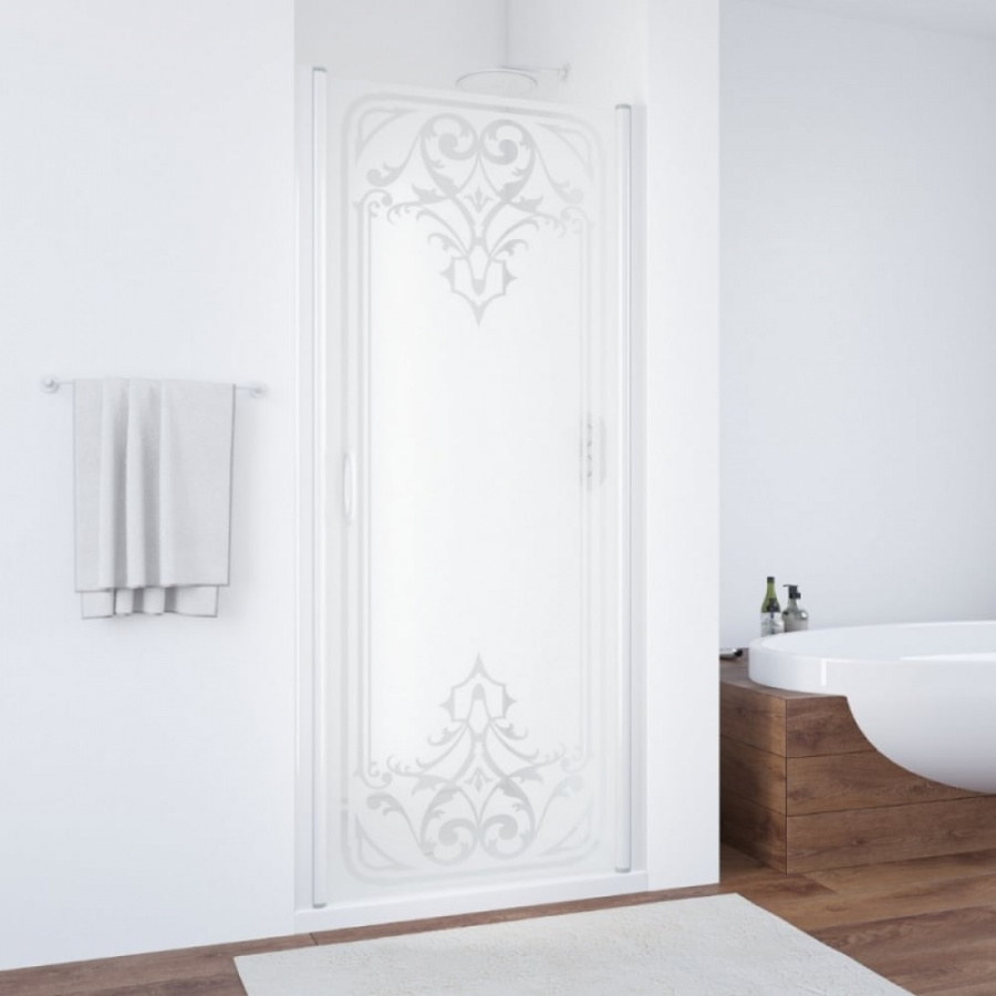 Дверь в душевой проем VEGAS-GLASS ЕР 95 01 ARTDECO D1