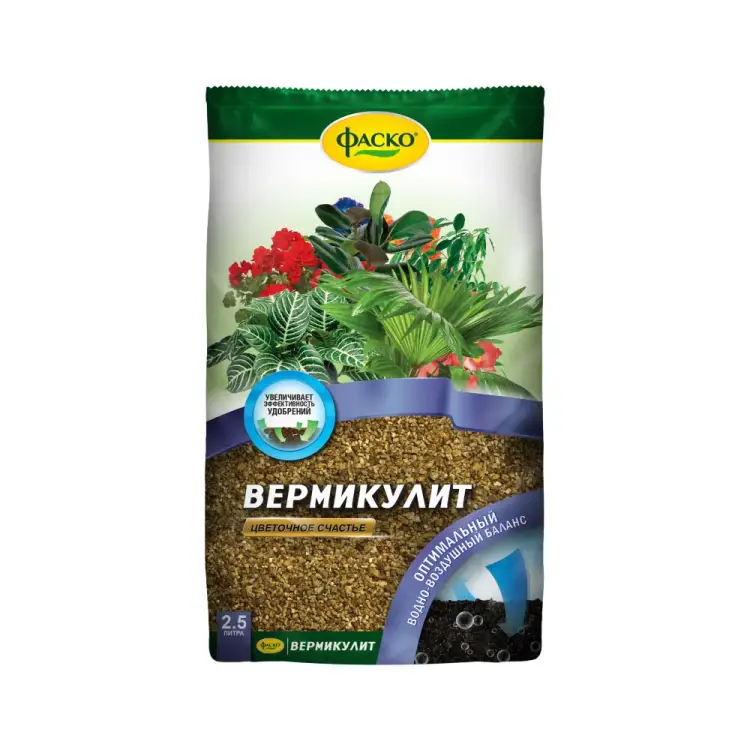 Вермикулит ФАСКО Вермикулит Цветочное счастье Of000071625