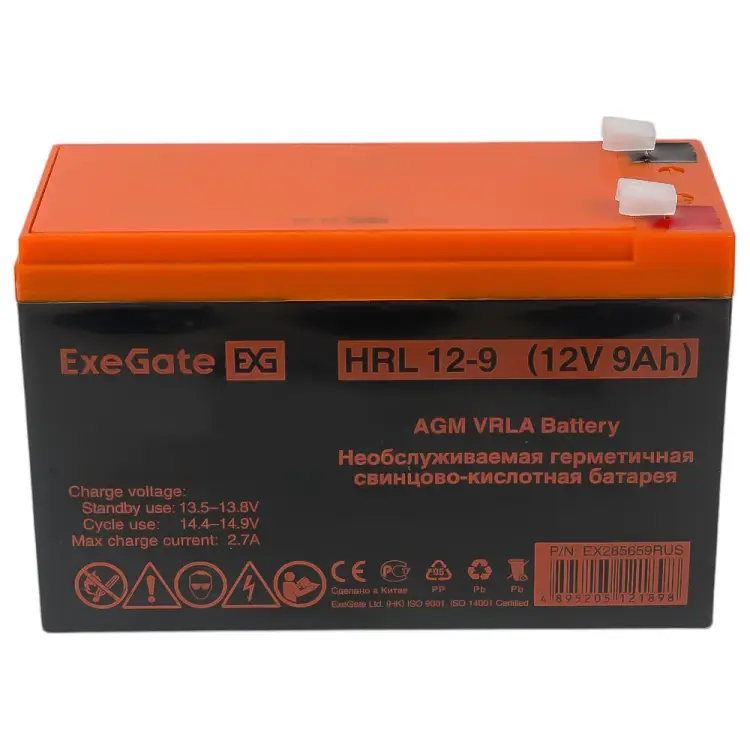 Аккумуляторная батарея ExeGate HRL 12-9 285659