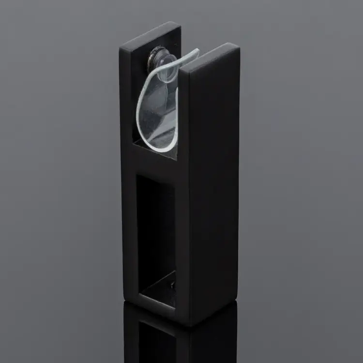 Сквозной держатель стекла SERVICE PLUS S02-501BLK/sus304