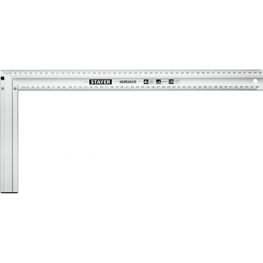 Жесткий столярный угольник STAYER Hercules