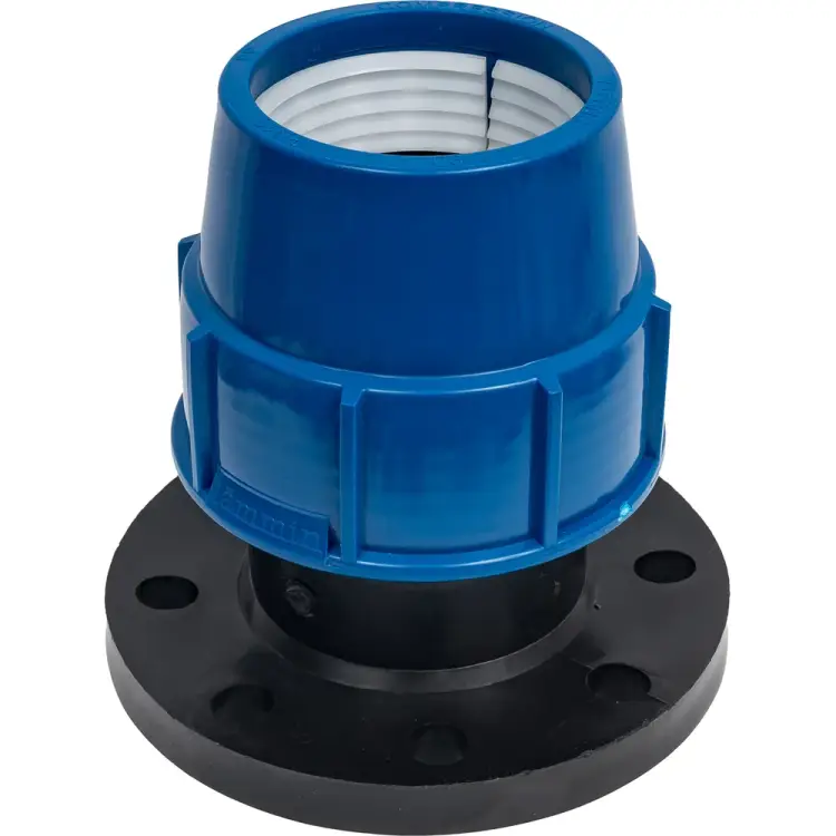 Компрессионный фланец для пэ труб LAMMIN Lm34016090075