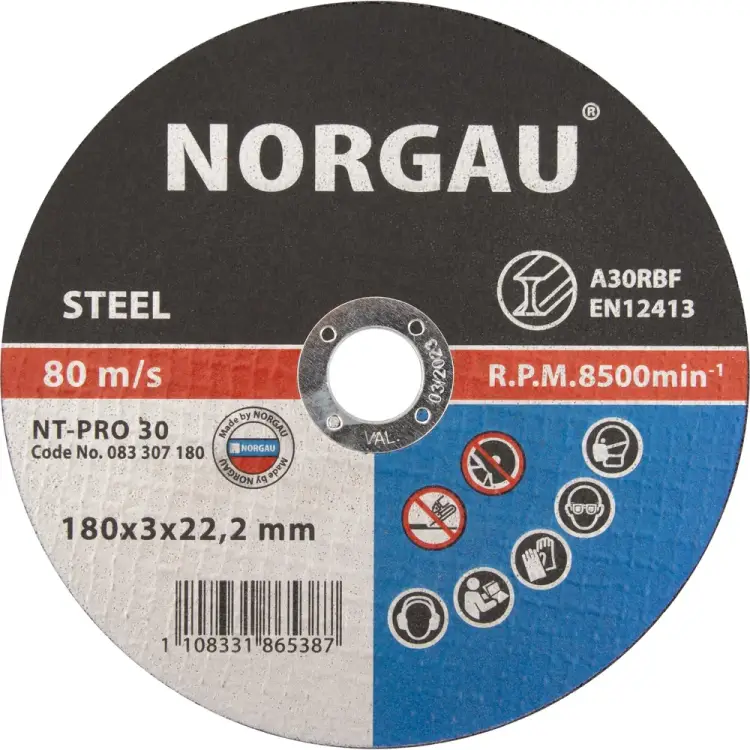 Отрезной диск NORGAU 083307180 Отрезной диск NORGAU 083307180