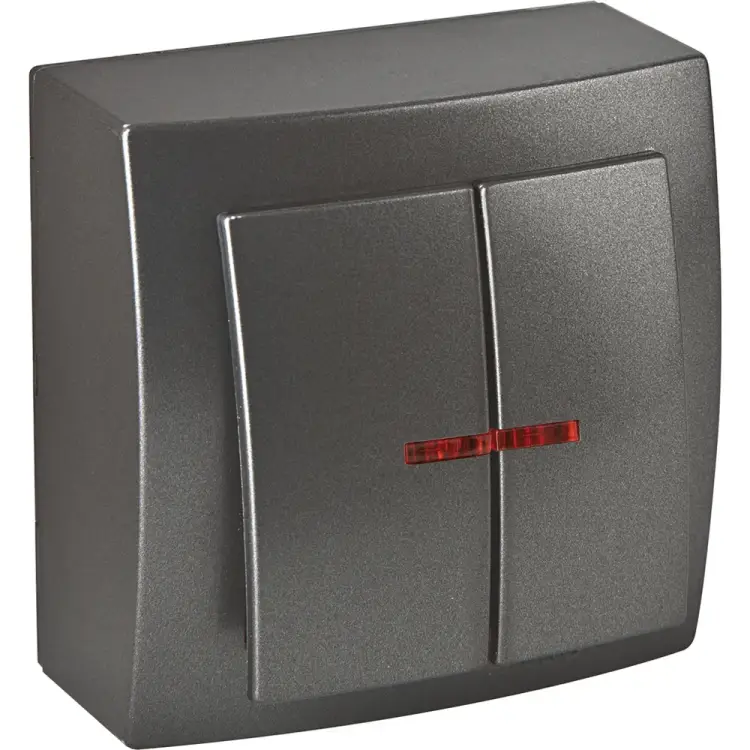 Выключатель Nilson Themis metallic 26161004