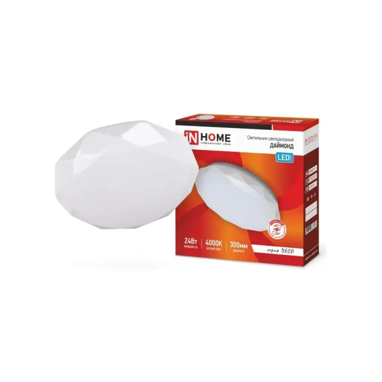 Светодиодный светильник IN HOME серии DECO 4690612033679