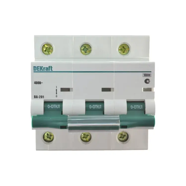 Автомат DEKraft ВА201-3P-100A-D 13021DEK 121940
