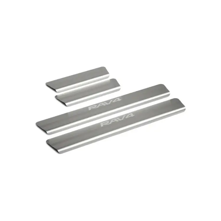 Накладки на пороги для Toyota RAV 4 XA50 2019-н.в. Rival NP.5714.3