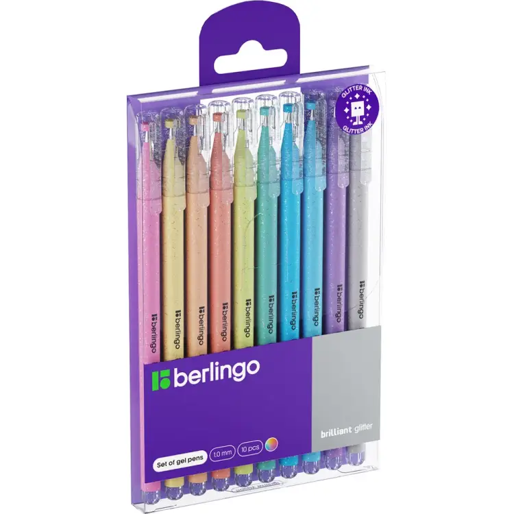 Набор гелевых ручек Berlingo Brilliant Glitter CNg_50510