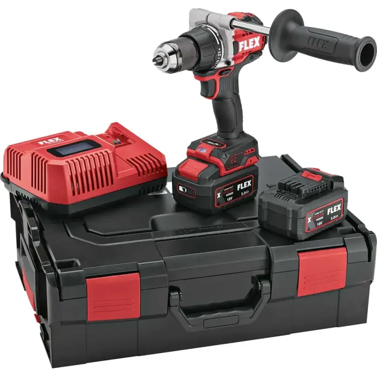Аккумуляторная двухступенчатая дрель шуруповерт FLEX DD 2G 18.0-EC HD/5.0 Set 531274 Аккумуляторная двухступенчатая дрель шуруповерт FLEX DD 2G 18.0-EC HD/5.0 Set 531274