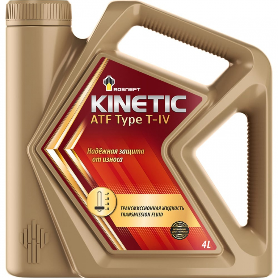 Синтетическое трансмиссионное масло Роснефть син. Kinetic ATF Type T-IV