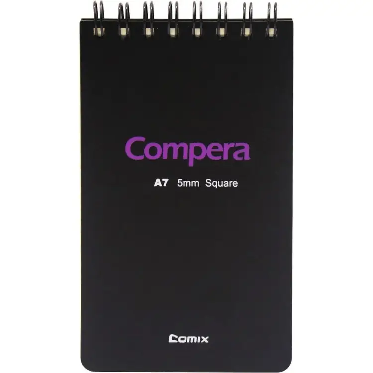 Блокнот COMIX Compera Bond CPA7807 BLK/PU
