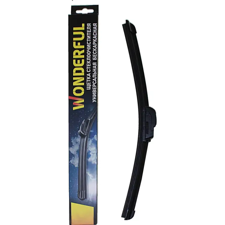 Бескаркасная щетка стеклоочистителя WONDERFUL WF 901880