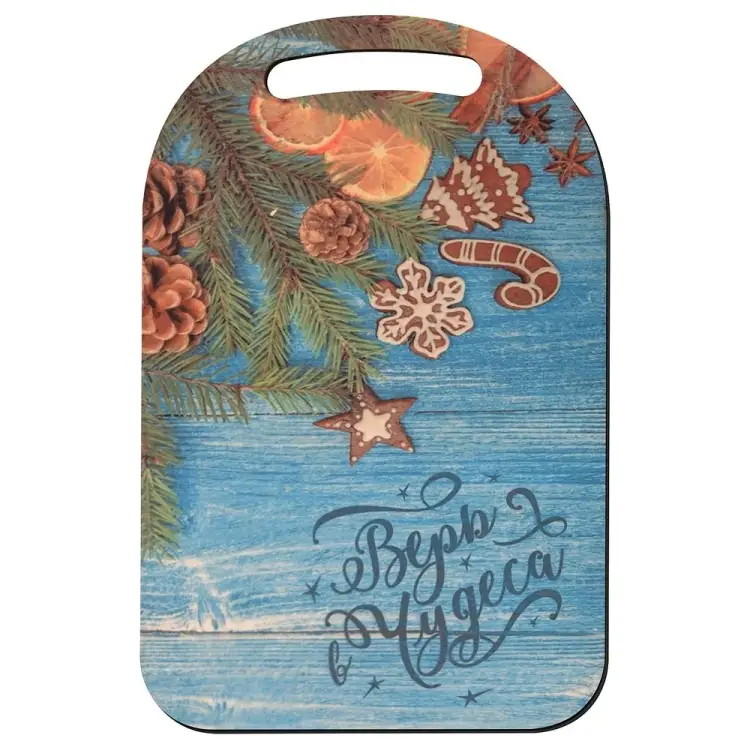 Разделочная доска МУЛЬТИДОМ Верь в чудеса МБ2-154 Разделочная доска МУЛЬТИДОМ Верь в чудеса МБ2-154