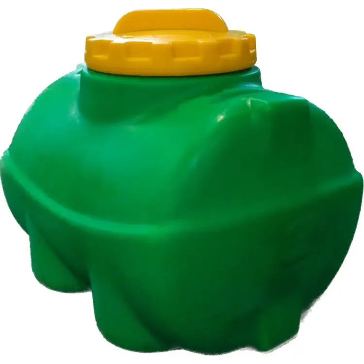 Горизонтальная емкость KSC 200 л, зелёная KSC-T-200