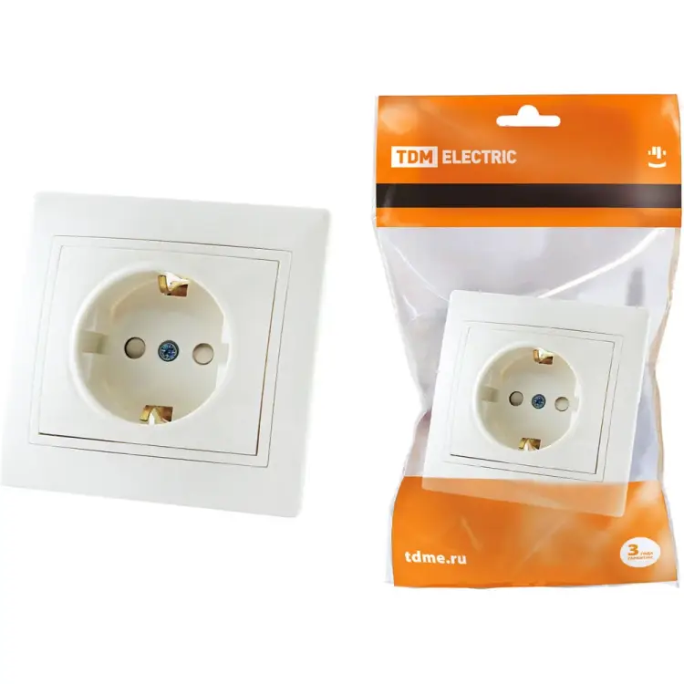 Розетка TDM ELECTRIC Таймыр SQ1814-0016