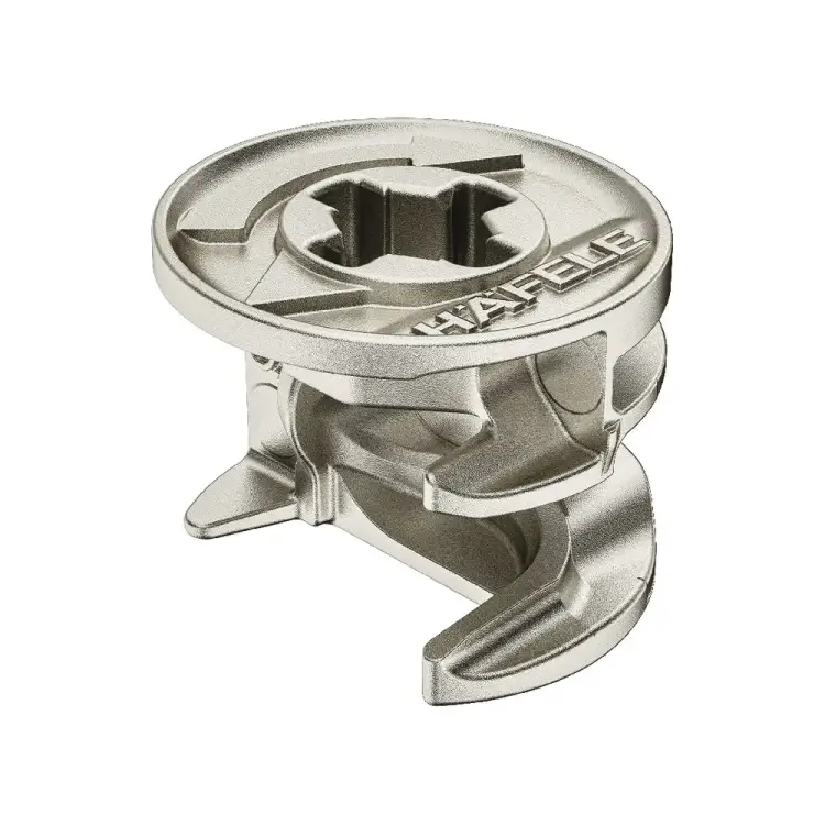 Никелированная корпусная стяжка Hafele Minifix 15/16 262.26.533