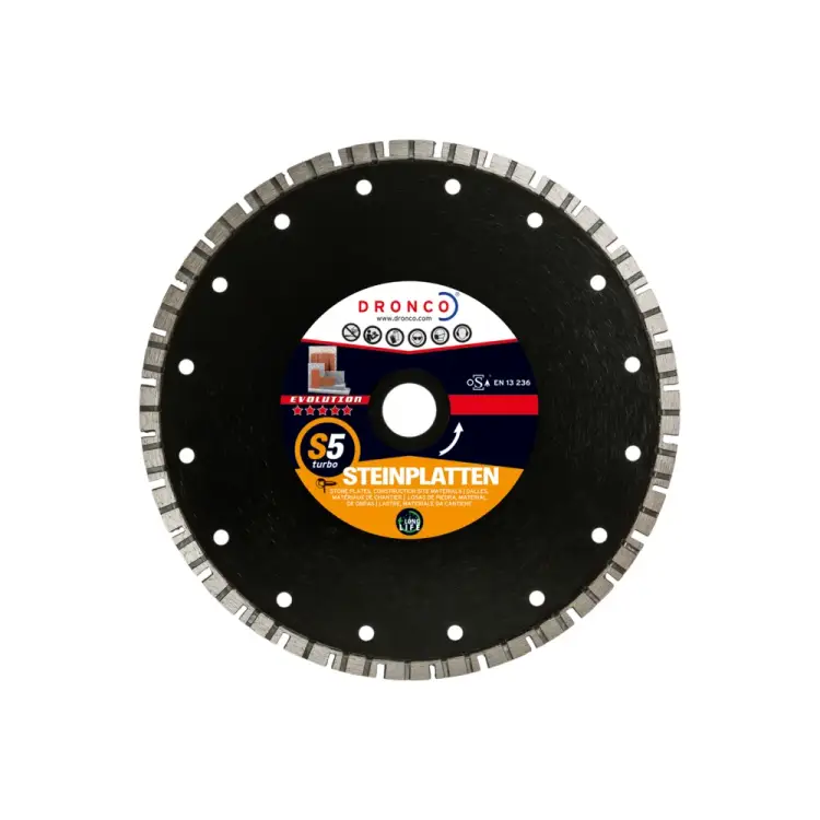Алмазный диск DRONCO S5 Turbo Evolution Turbo 4235441100 Алмазный диск DRONCO S5 Turbo Evolution Turbo 4235441100