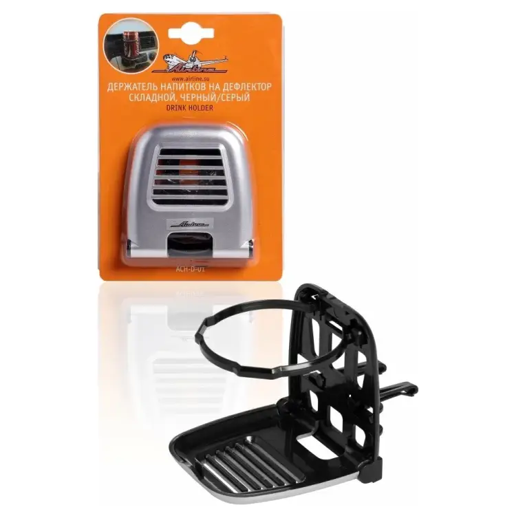 Складной держатель напитков на дефлектор Airline ACH-D-001
