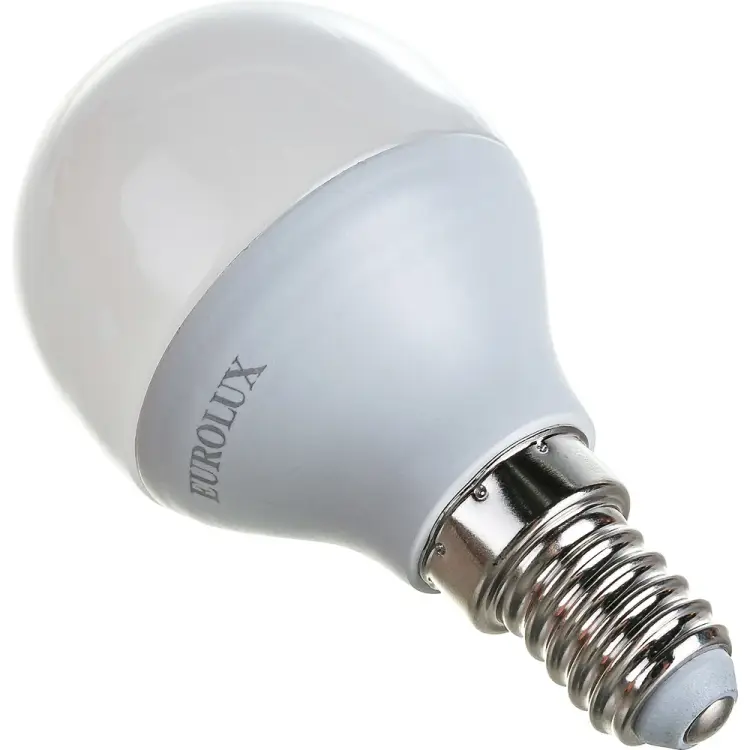 Светодиодная лампа Eurolux LL-E-G45-7W-230-2,7K-E14 76/2/5 Светодиодная лампа Eurolux LL-E-G45-7W-230-2,7K-E14 76/2/5