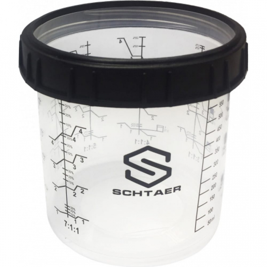 Пластиковый многоразовый стакан SCHTAER Premium