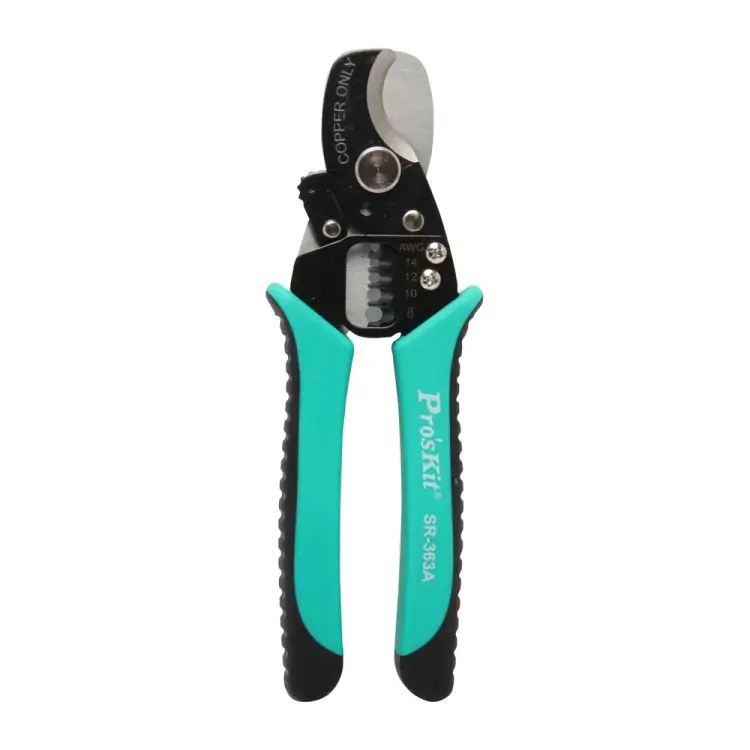 Кабельные кусачки-стриппер Pro'sKit SR-363A С00036252