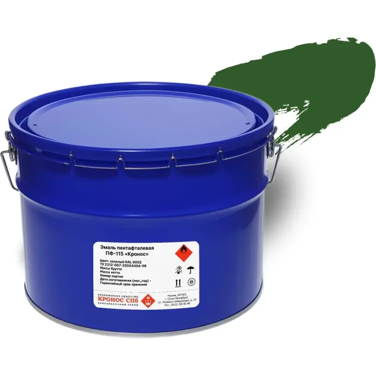 Эмаль КРОНОС СПб ПФ-115 Кронос 4605578002355