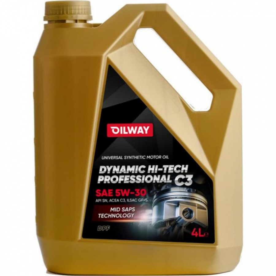 Масло OILWAY Dynamic Hi-Tech C3 5w30, API SN, ACEA C3