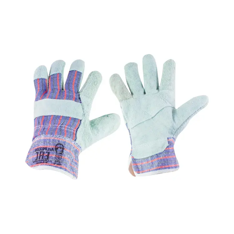 Спилковые комбинированные перчатки РемоКолор 24-2-014