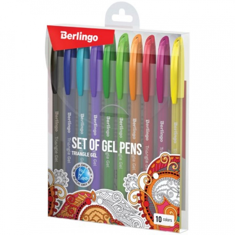 Набор гелевых ручек Berlingo Triangle Gel
