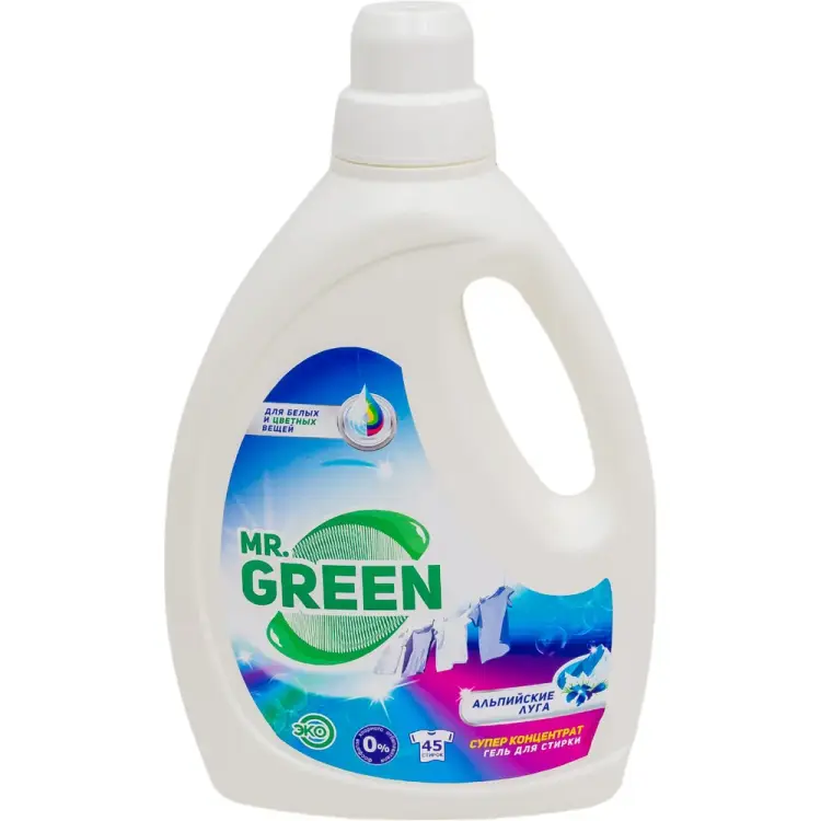 Гель для стирки MR.GREEN Альпийские луга 73067