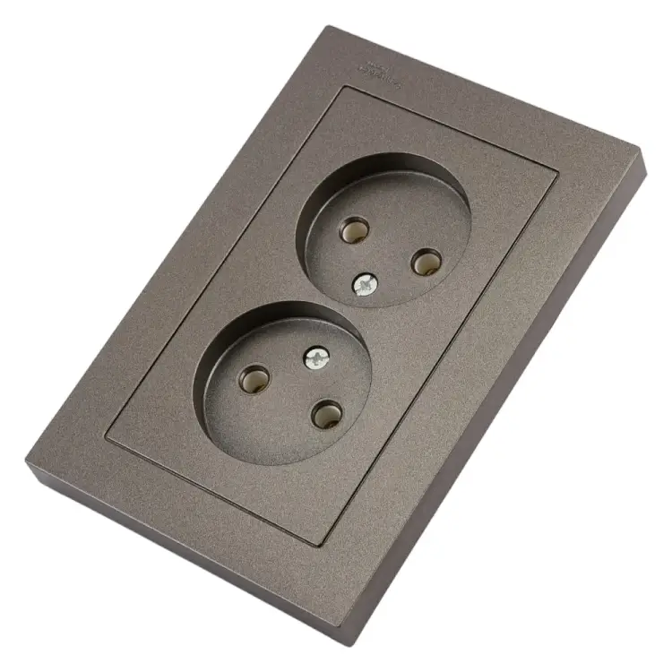 Двухместная розетка Systeme Electric ATLAS DESIGN ATN000620 1240358