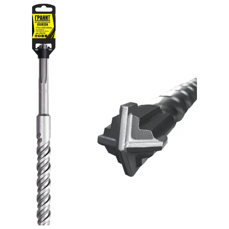 Бур sds-max Гранит Quadro-X 832134