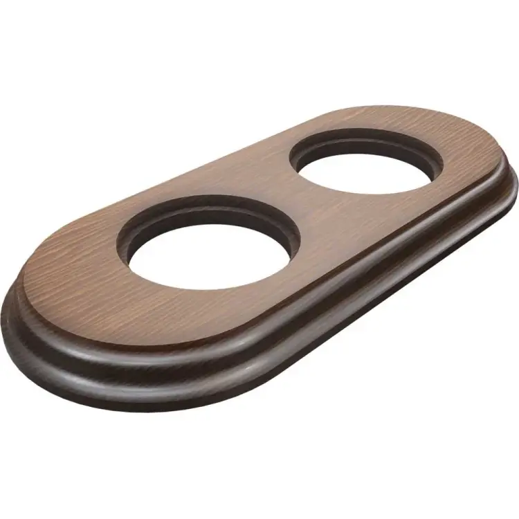 Деревянная двухместная рамка для скрытой установки Мезонинъ лахта сенатъ GE70842-26