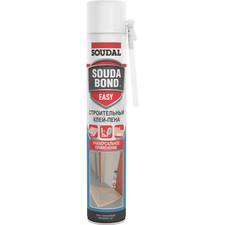 Клей-пена Soudal Easy Soudabond 121621 Клей-пена Soudal Easy Soudabond 121621