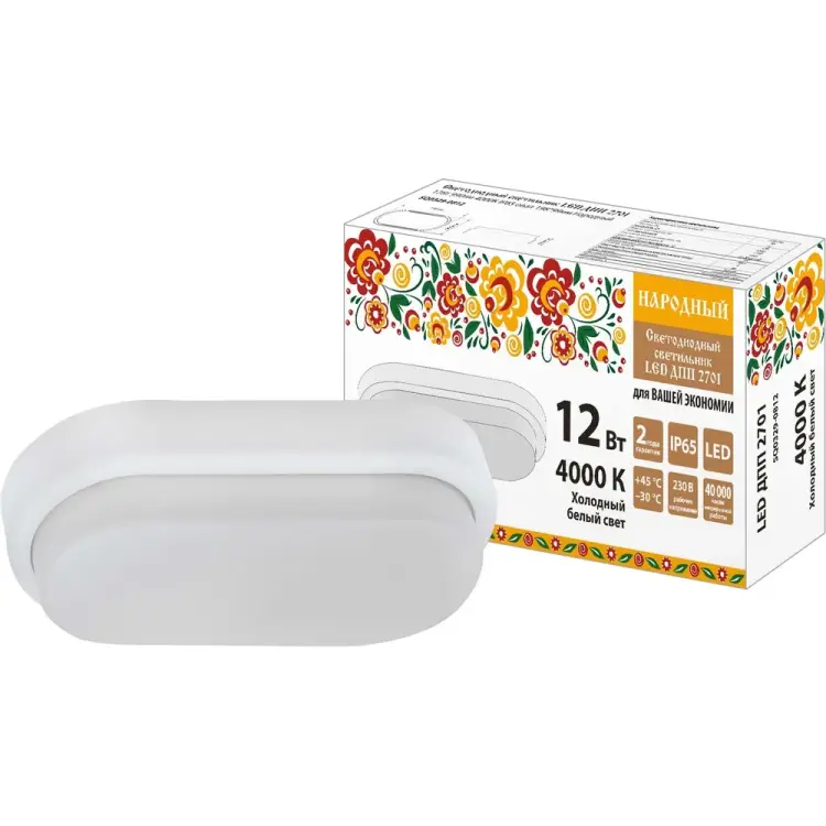 Светодиодный светильник TDM ELECTRIC ДПП 3801 Народный SQ0329-0812