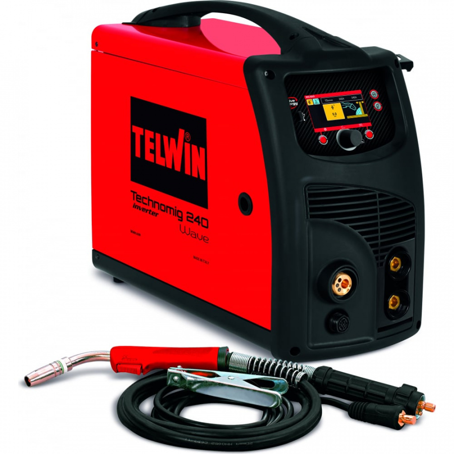 Импульсный сварочный полуавтомат Telwin TECHNOMIG 240 WAVE