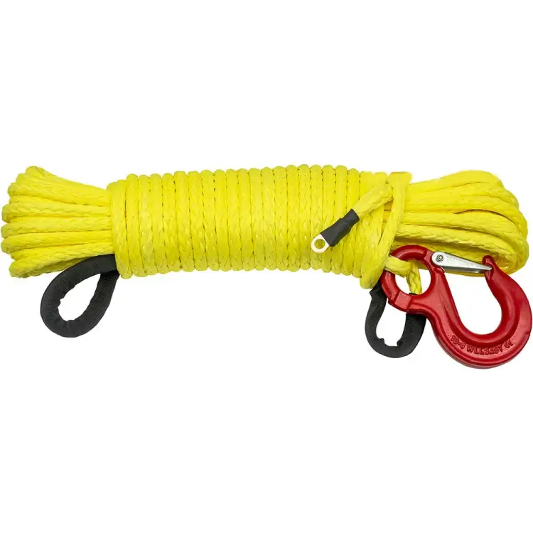 Готовый синтетический трос для лебедки РИФ Rope10mm25m