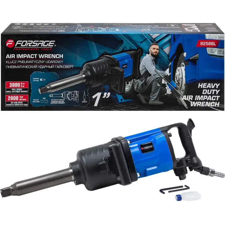 Пневмогайковерт Forsage F-82586L(47967) Пневмогайковерт Forsage F-82586L(47967)