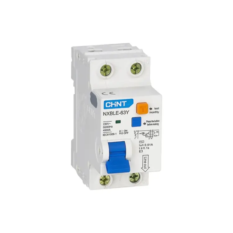 Дифференциальный автоматический выключатель CHINT NXBLE-63Y 105548