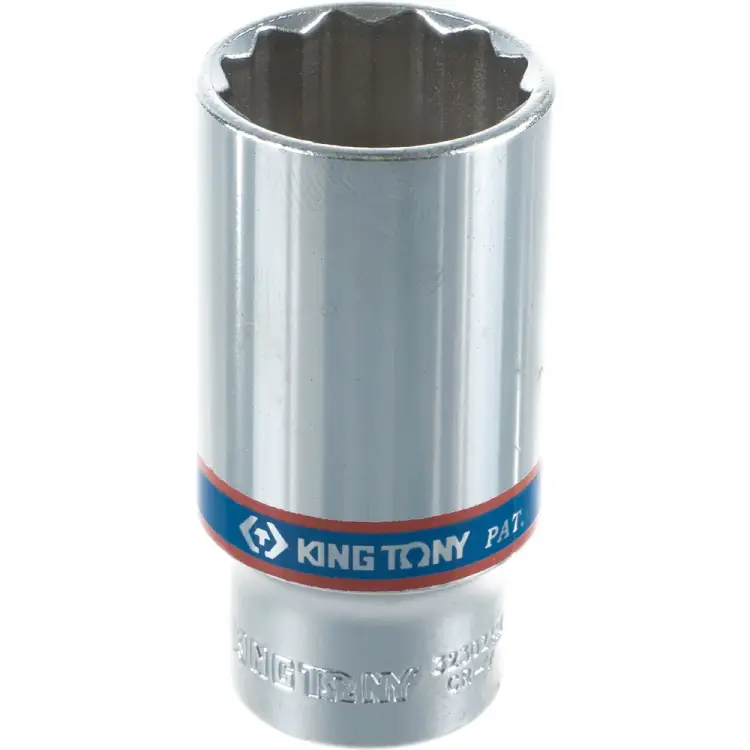 Глубокая двенадцатигранная торцевая головка KING TONY 323024M
