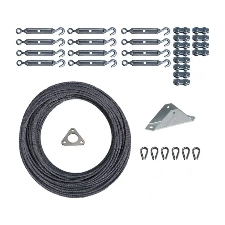 Комплект растяжек для мачты молниеприемной EZETEK 88050