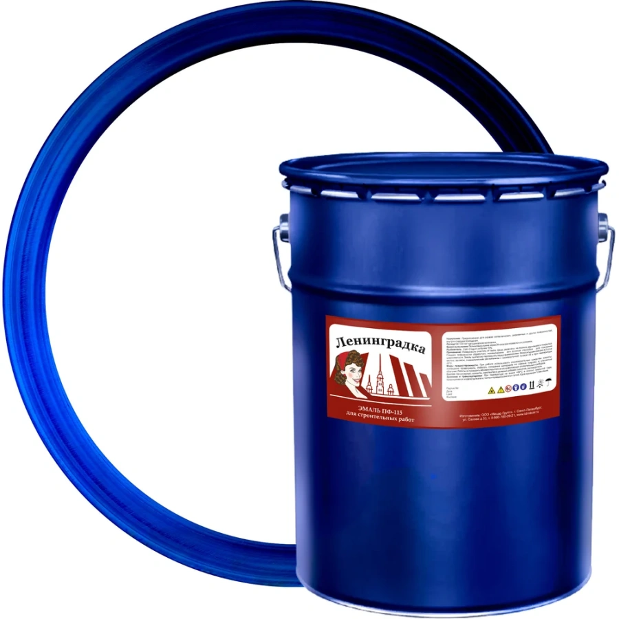 Универсальная эмаль ЛЕНИНГРАДКА ПФ-115