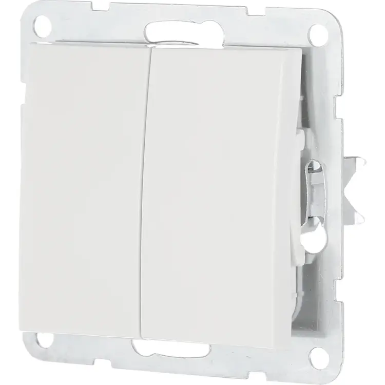 Двухклавишный выключатель LK Studio 861104-1