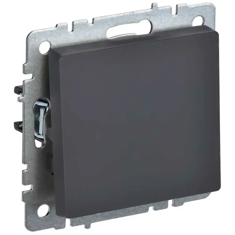 Одноклавишный выключатель IEK Brite вс10-1-0-брг BR-V10-0-10-K53