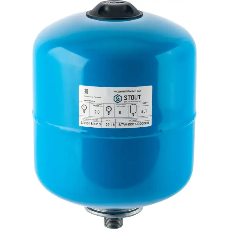 Расширительный бак STOUT STW-0001-000008 Расширительный бак STOUT STW-0001-000008